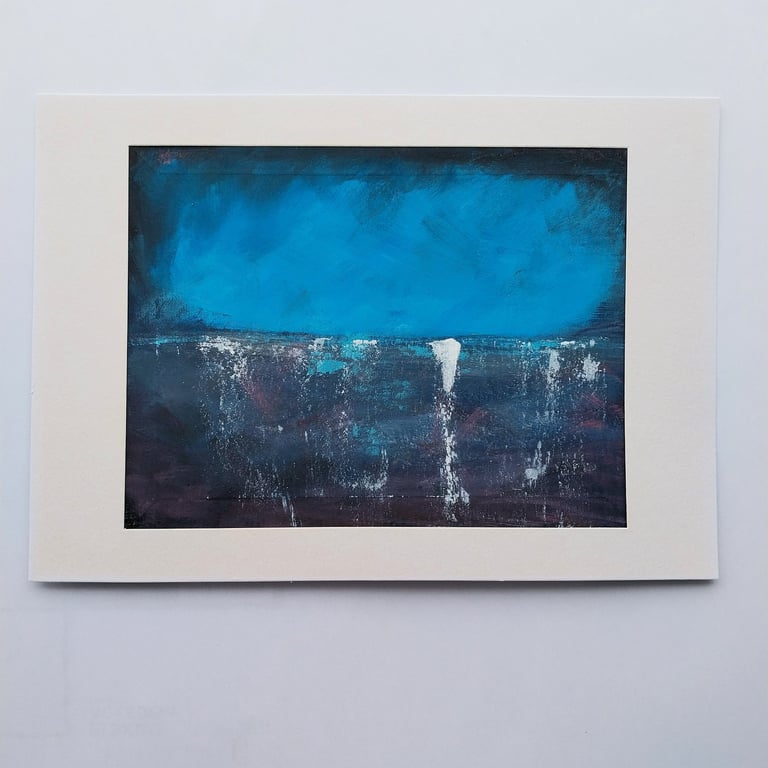 Where Does The Ocean Goes Original Acrylic Painting