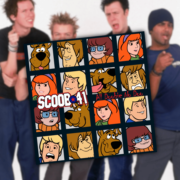 Scooby Doo x Sum 41 Album Art Mash-Up Print