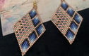 Beaded Diamond Earrings