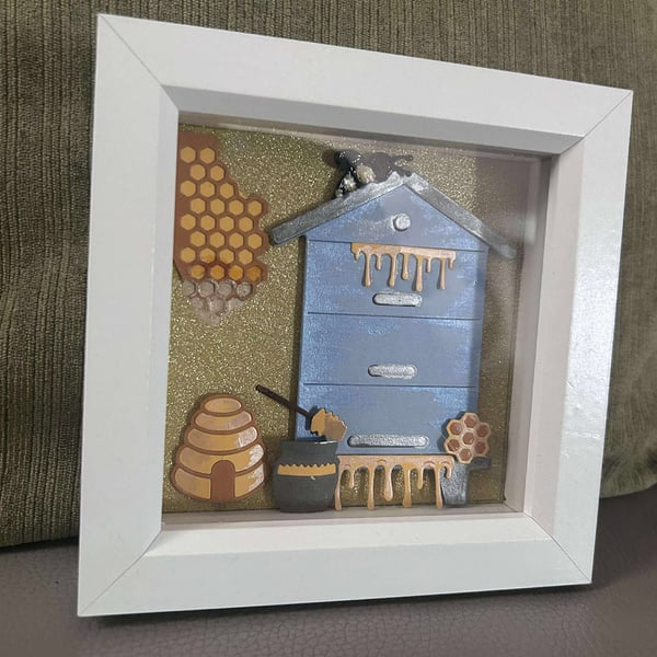 BOXED  FRAMES  WITH SCENE