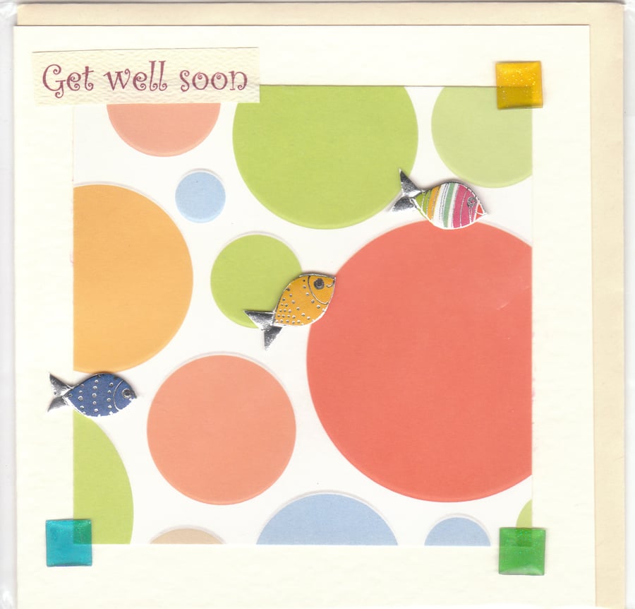 GET WELL CARD - FISH