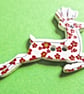 10 Assorted Reindeer Wood Buttons  2 holes - Image 5