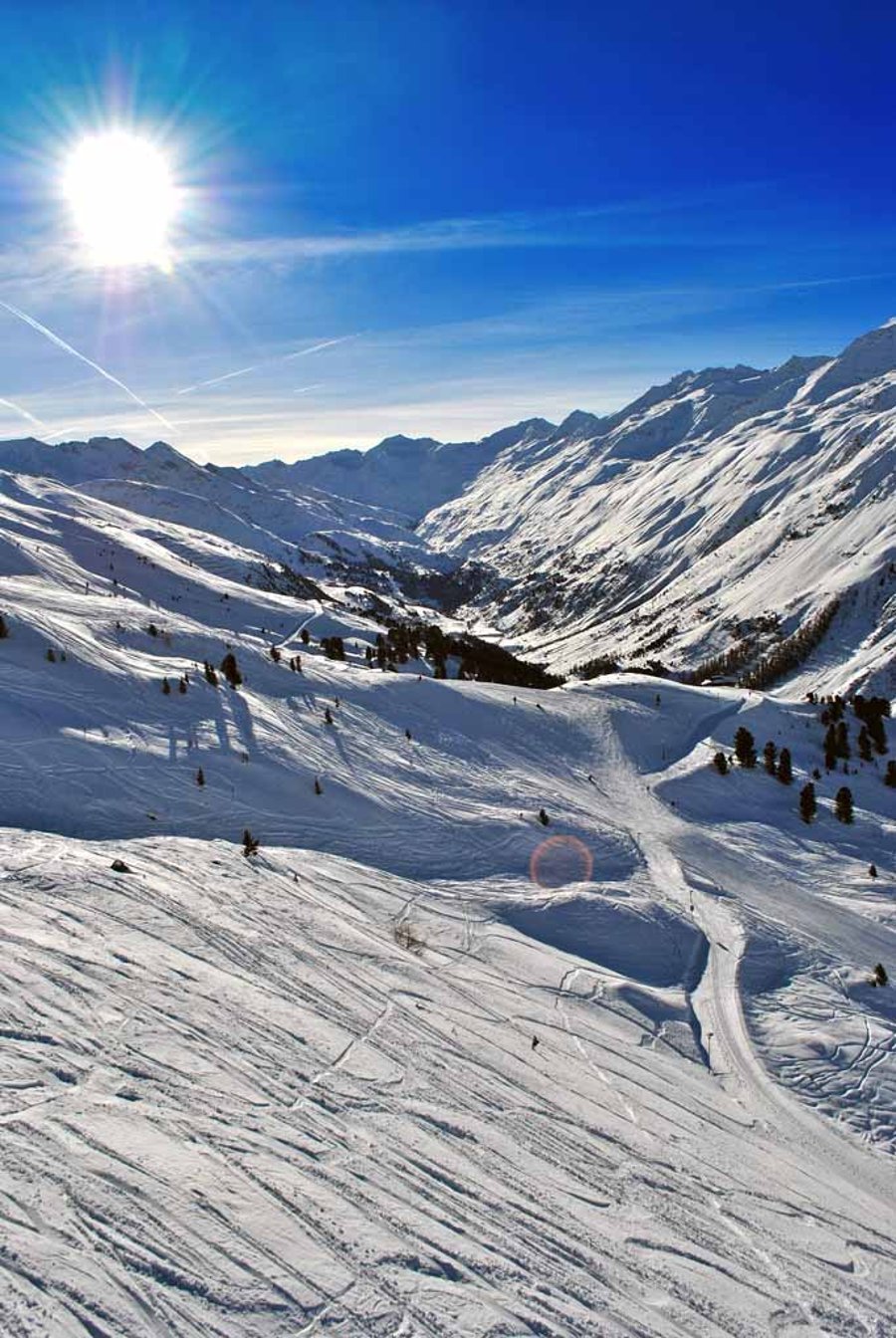 Gurgl Hochgurgl Obergurgl Tyrol Austrian Alps Austria 12"x18" Print