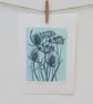 Winter Seedheads - linoprint - Image 2