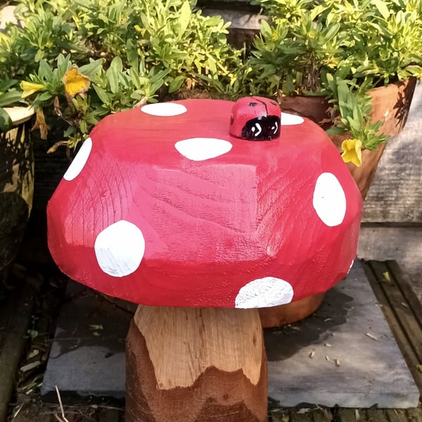 Spotty Red Toadstool