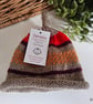 Designer  Baby Knotted Fairisle Hat 3-9 months size  - Image 4