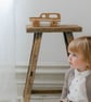 Wooden Toy Car - Station Wagon - White - Traditional Wooden Toys - Auto Toys - Image 1