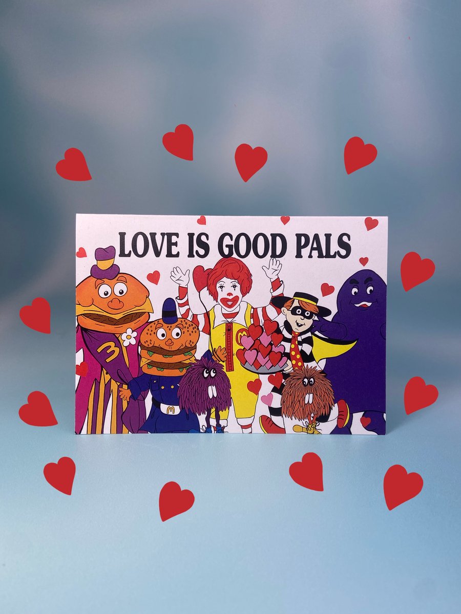 Ronald McDonald Friendship Greeting Card