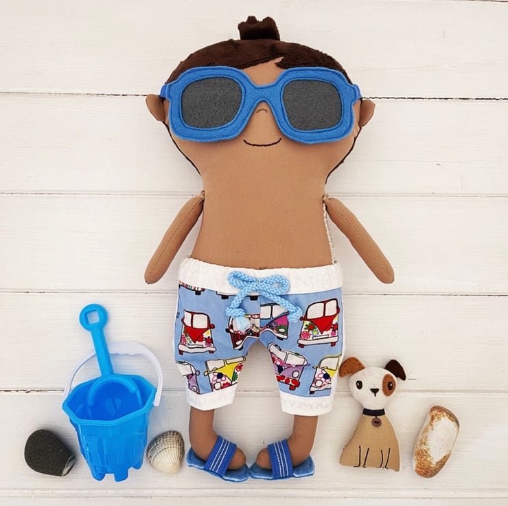 Digital PDF Sewing Pattern for Boy Doll 'Arlo' ... - Folksy