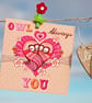 Owl Always Love You Valentine Card - Image 1