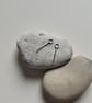Small Silver Circle Studs, Ring Earrings - Image 4