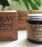Citronella & Lemon Soya Essential oil candle 95g - Image 2