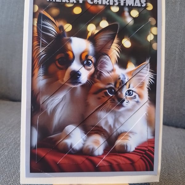 two companions sharing their love