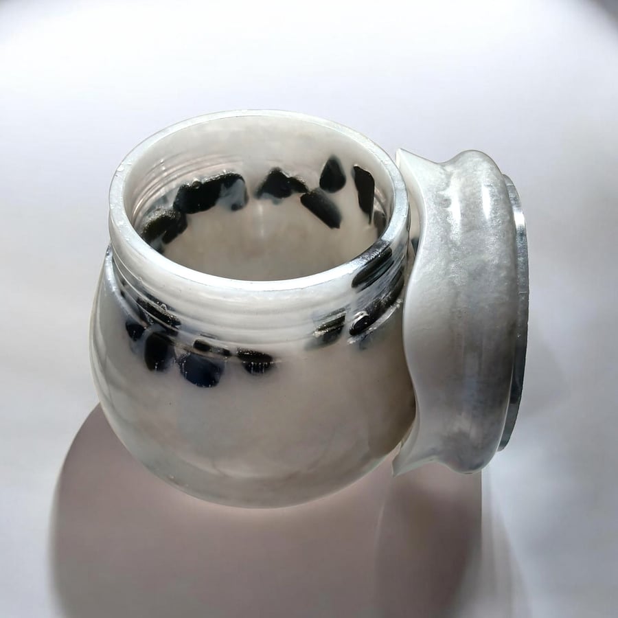 Obsidian Veil Trinket Jar 