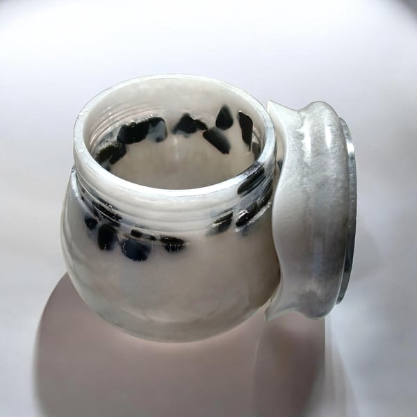 Obsidian Veil Trinket Jar 