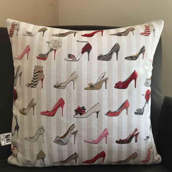Cushion cover, Duck Feather Pad, Decor Fabric Jacquard high heels sand cushion.