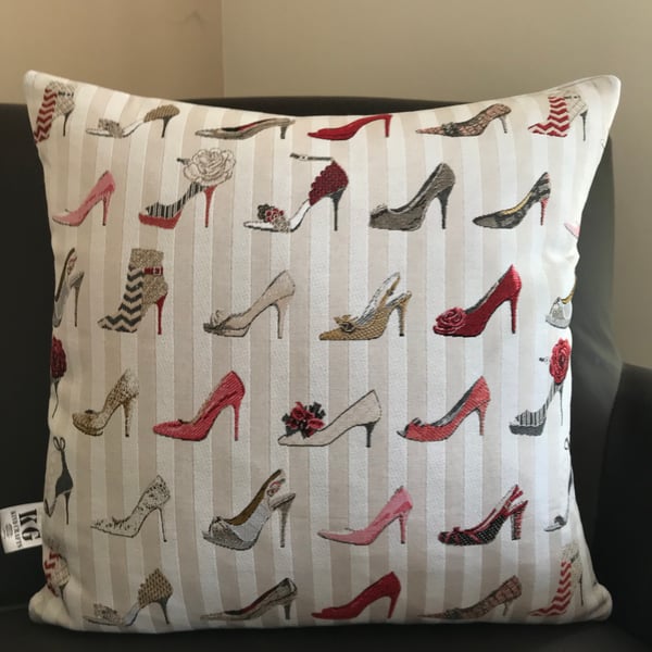 Cushion cover, Duck Feather Pad, Decor Fabric Jacquard high heels sand cushion.