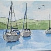 ACEO Boats on Windermere