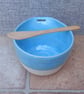 Serving bowl pate dip dish hand thrown stoneware pottery ceramic wheelthrown  - Image 4