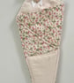 Triple scissor holder padded ditsy flowers