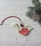 Christmas Robin Decoration - Image 3