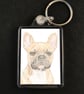 Vinnie the Staffie - Keyring - Image 1
