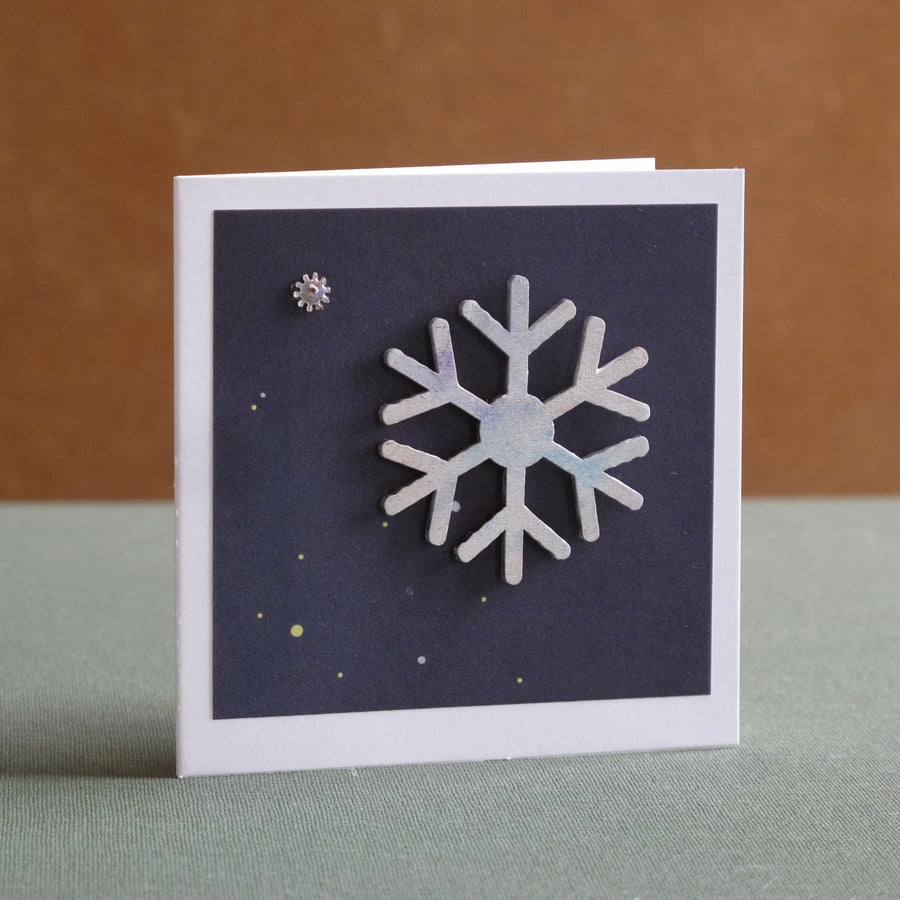  Unique Hand Made Christmas Card with Envelope