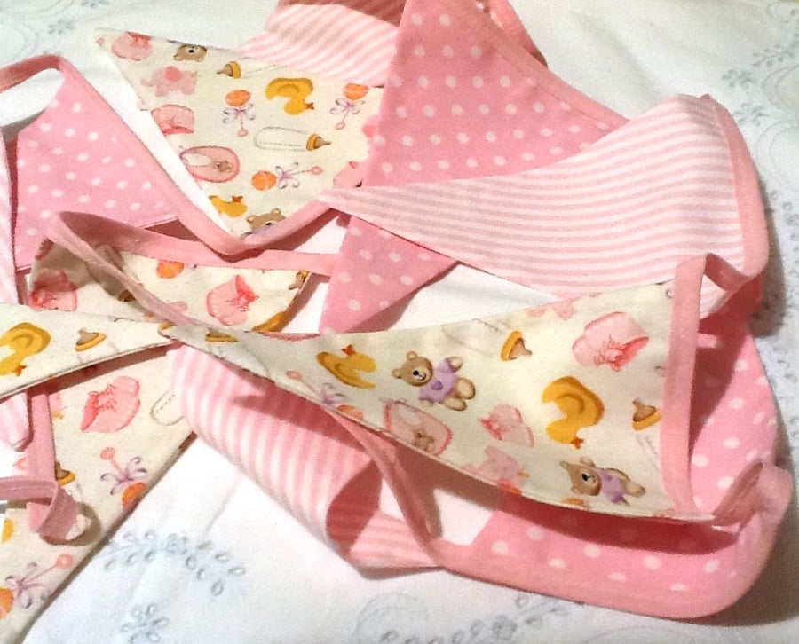 Its a Girl - Pink Baby Bunting