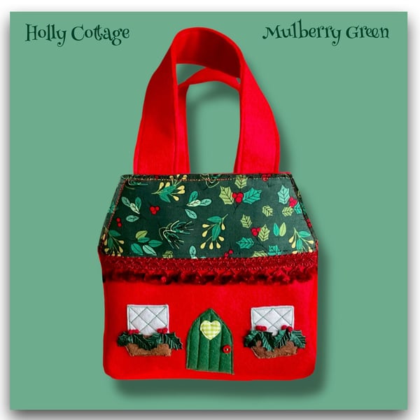 Holly Cottage - A Little Nipper Mouse House in a Bag