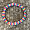 Rainbow bracelet size medium 