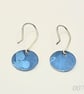 007 - Handmade Aluminium and Silver Reversible Earrings - Image 2