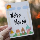 We've Moved House, Moved Home, New Home Card, Personalised Card for New Home