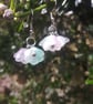 Lily of the valley drop earings 