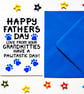 Father's Day Card For Grandad From Grandkitties, Fathers Day Card From Cats, Pet - Image 5