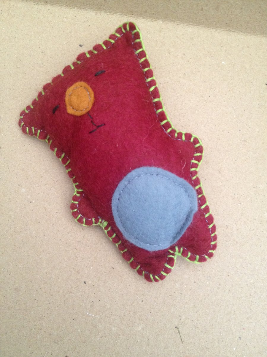 Micro mini felt bears