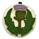 Thistle Felt Hanging Decoration