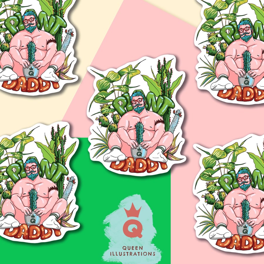 Body Positive PLANT DADDY Sticker