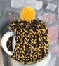 Tea Cosy, Cozy, Tea Pot Cover, Suki, For Life Stump Compatible, Hand Knitted - Image 3