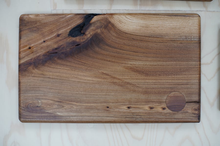 Stunning English elm hardwood chopping boards 