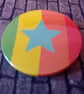 Picture Book  Badge - Colourful Star - Image 2
