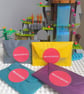 Lego Money Stud Earrings - Image 2