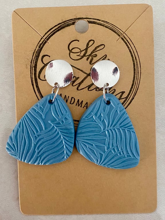 Ref: 2510 Handmade polymer clay earrings (includes FREE UK postage)