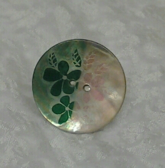 Shell Button Ring