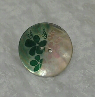 Shell Button Ring
