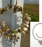 Squiggle Frame - Wreath - Steel Wall Hanging -  - Image 1
