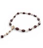 Garnet Gold Filled Bracelet