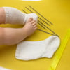 Hand Knitted Doll Socks. Short, Long and Lacy.  Doll Accessories for Collectors.