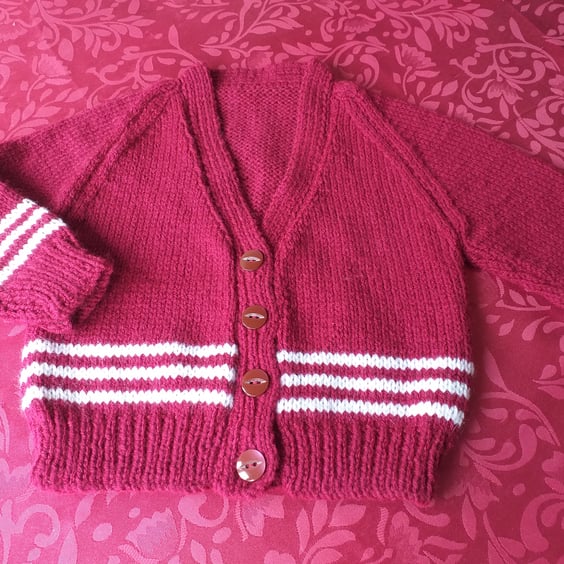 Little Girls knitted cardigan