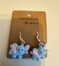 Sterling Silver Earrings - Elephants - Brand New & Sealed!! 
