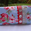 Cath Kidston Print  Glasses case - buttons - lace - padded.